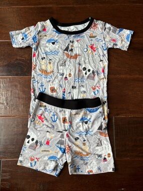 Little Sleepies Pirates Map Shortie Set